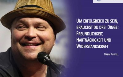 Mein Gespräch mit Drew Powell