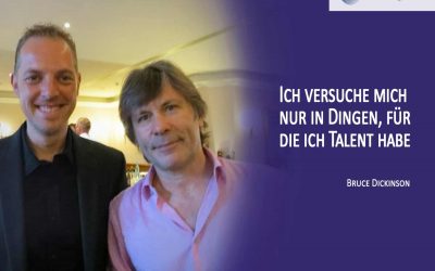 Mein Gespräch mit Bruce Dickinson