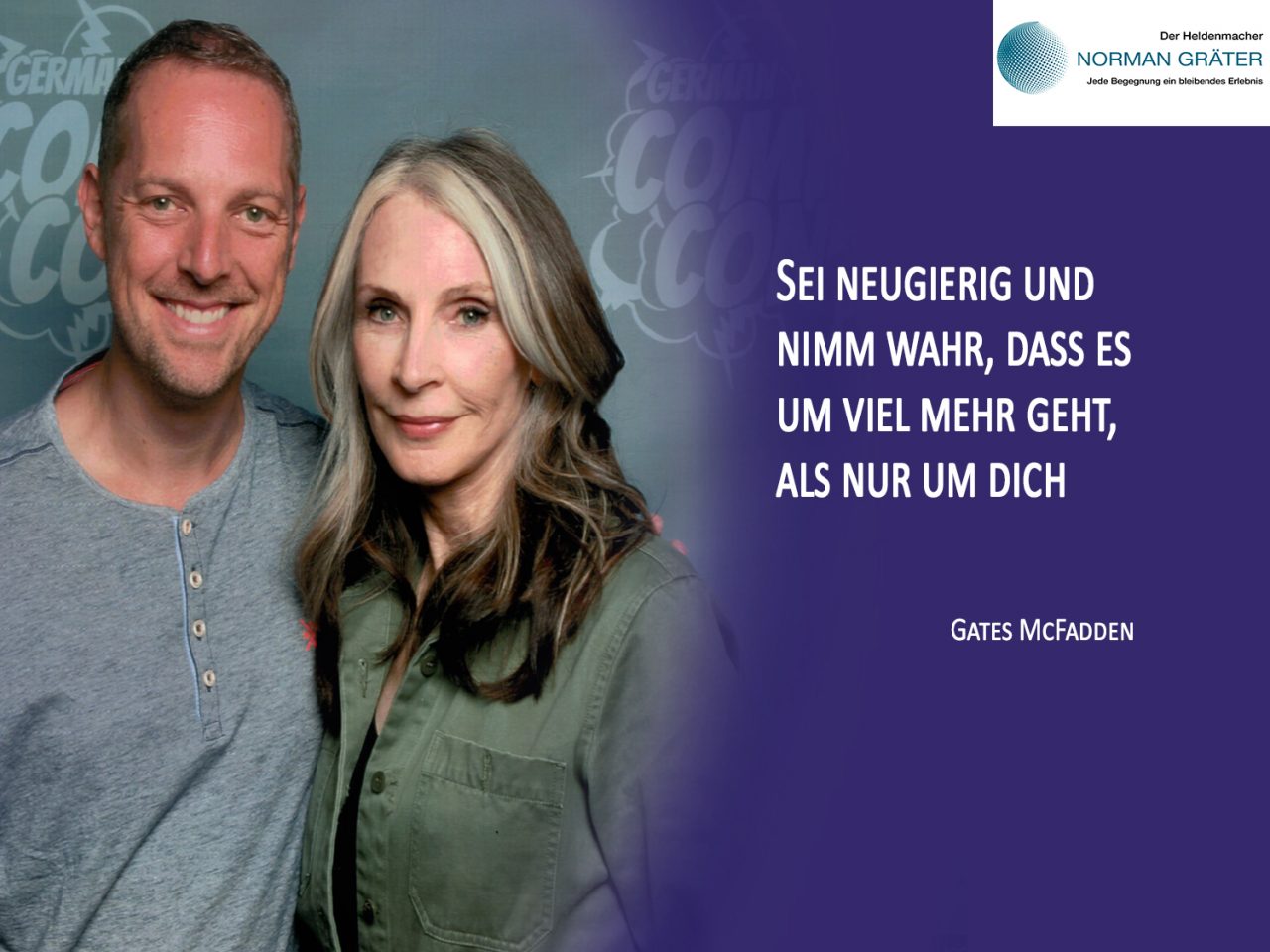 Mein Gespräch mit Gates McFadden Norman Gräter