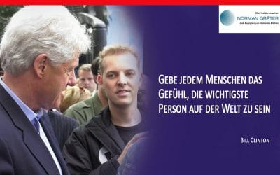 Mein Gespräch mit Bill Clinton