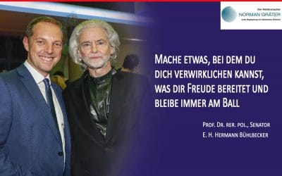 Mein Gespräch mit Prof. Dr. rer. pol., Senator E. H. Hermann Bühlbecker