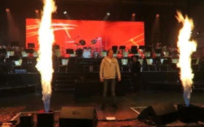 Exklusiver Bühneneinblick Porsche Arena