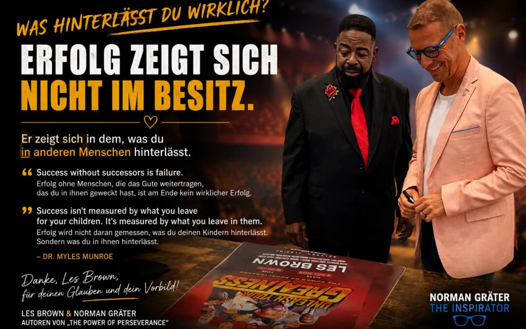 Les Brown Norman Gräter The Power of Perseverance
